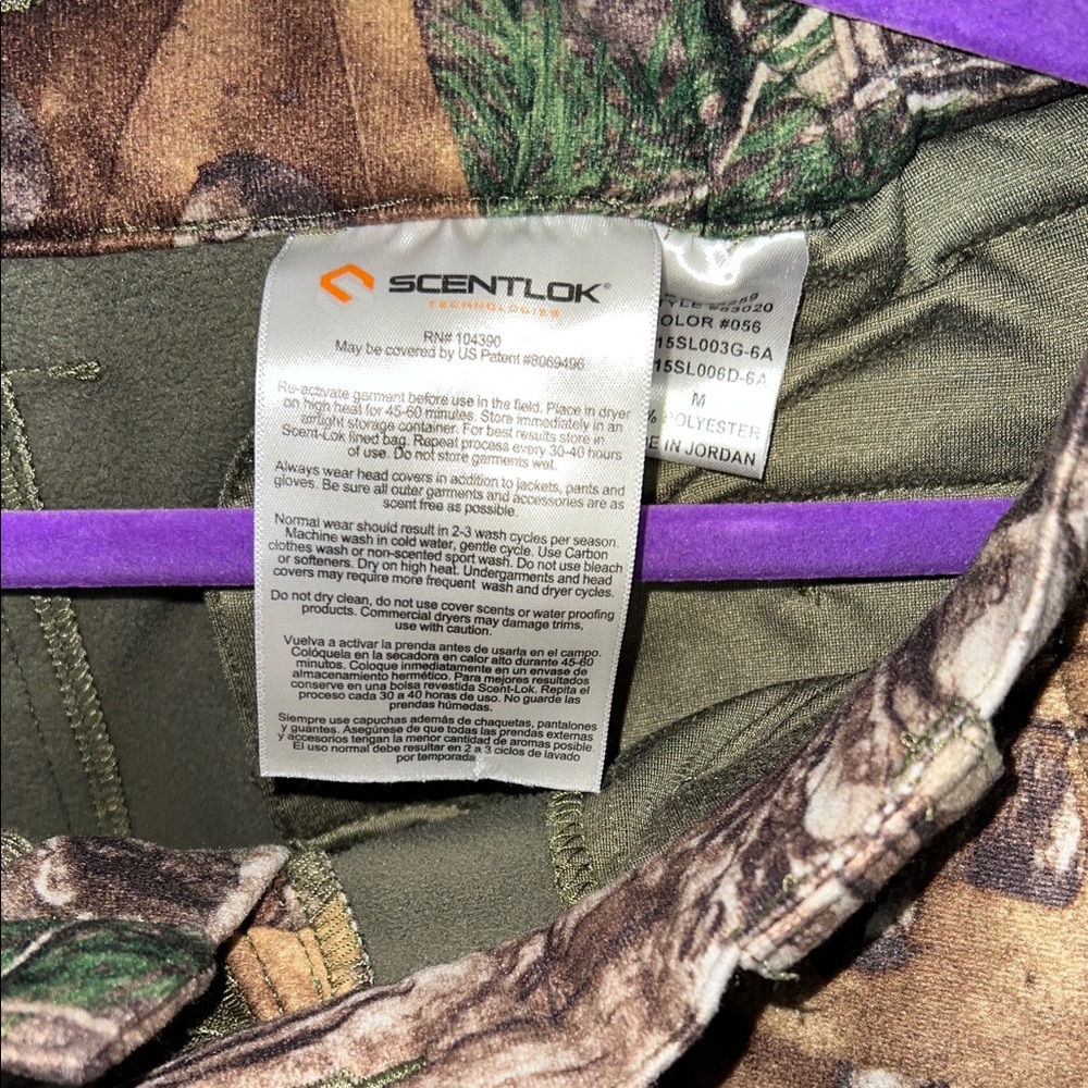 Realtree Scentlok fleece lined camo pants - Picture 2 of 6